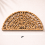 The Bamboo Cane 100% Natural & Handmade Wall Decor & Hanging - Set of 4