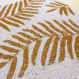 Golden Leaf Premium Table Placement (Set of 2)- 12 Inch