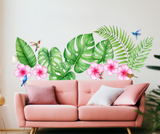 DIY Tropical Leaves Wall Stickers – Fresh, Breezy & Easy to Apply