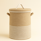Jute Rope Laundry Basket - 14 X 18 Inch
