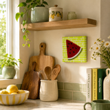 ✨ Watermelon Splash!- Wall & Table Mini Canvas & Stand - 6 X 6 Inch #SummerEdit