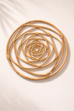 The Bamboo Cane 100% Natural & Handmade Wall Decor & Hanging - Set of 4