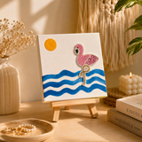 ✨ Let Me FlaminGO!- Wall & Table Mini Canvas & Stand - 6 X 6 Inch #SummerEdit
