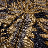 Black Gold Bead Premium Table Runner - 13 X 36 Inch