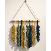 Messy Yet Classy 100% Handmade Macramé Wall Hanging - 16" X 30"