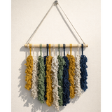 Messy Yet Classy 100% Handmade Macramé Wall Hanging - 16" X 30"