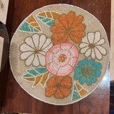 Pastel Beads Table Placement (Set of 2)- 12 Inch