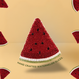 Watermelon Slice Jute Basket - 10 X 10 Inch