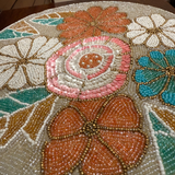 Pastel Beads Table Placement (Set of 2)- 12 Inch