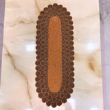 Copper Loop Golden Table Runner - 13 X 36 Inch