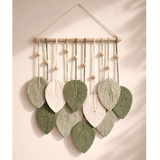 Sage Green 100% Handmade Macramé Wall Hanging - 16" X 30"