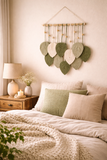 Sage Green 100% Handmade Macramé Wall Hanging - 16" X 30"
