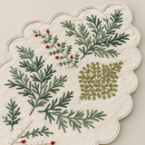 Carnival Embroidery & Beads Table Runner - 13 X 36 Inch