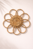 The Bamboo Cane 100% Natural & Handmade Wall Decor & Hanging - Set of 4