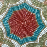 Multicolor Premium Bead Table Runner - 13 X 36 Inch