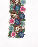 Floral Beaded Premium Table Runner - 13 X 36 Inch