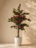 Artificial Lush Rani Pink Bougainvillea Tree 🌺✨- 5.5 FT