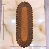 Copper Loop Golden Table Runner - 13 X 36 Inch