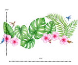 DIY Tropical Leaves Wall Stickers – Fresh, Breezy &amp; Easy to Apply