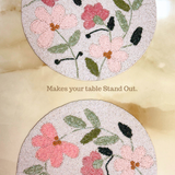 Luxury Baby Pink Bella Beaded Table Runner - 13 X 36 Inch