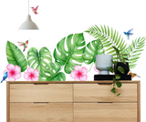 DIY Tropical Leaves Wall Stickers – Fresh, Breezy &amp; Easy to Apply