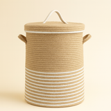 Jute Rope Laundry Basket - 14 X 18 Inch