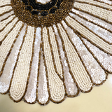 White Daisy Table Placement (Set of 2)- 12 Inch