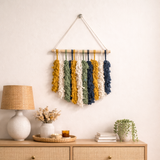 Messy Yet Classy 100% Handmade Macramé Wall Hanging - 16" X 30"
