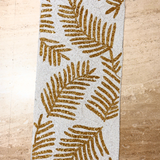 White Gold Bead Premium Table Runner - 13 X 36 Inch