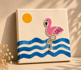 ✨ Let Me FlaminGO!- Wall & Table Mini Canvas & Stand  - 6 X 6 Inch #SummerEdit