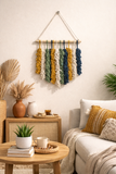 Messy Yet Classy 100% Handmade Macramé Wall Hanging - 16" X 30"