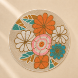 Pastel Beads Table Placement (Set of 2)- 12 Inch