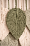 Sage Green 100% Handmade Macramé Wall Hanging - 16" X 30"