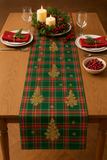 🎄 Merry Christmas Premium Cotton Table Runner - 15 X 72 Inch