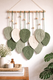 Sage Green 100% Handmade Macramé Wall Hanging - 16" X 30"