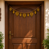 ✨ Luxury Metal Brass Toran / Bandhanwar for Diwali (Gold Polish) ✨🪔- 4FT